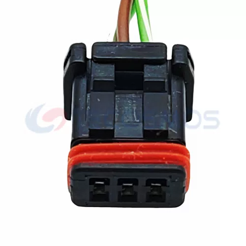 Auto Parts Right Turn signal Plug Wire Socket Connector for Volkswagen 3-pin Female 670-3141 - image 6